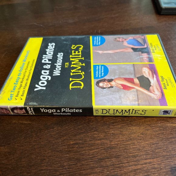 2 DVDs Yoga & Pilates Workouts for DUMMIES Basic Yoga Basic Pilates - Picture 4 of 9
